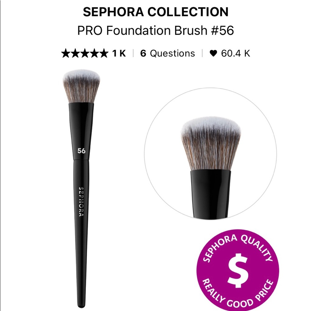 Sephora Pro Foundation Brush 56